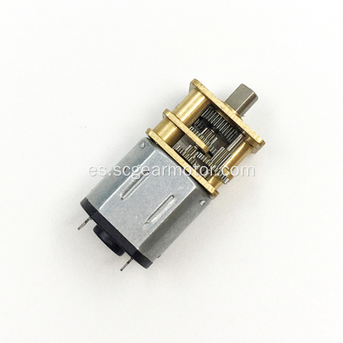 Mini motor de engranaje de CC de 12 mm N10 1.5V 3V